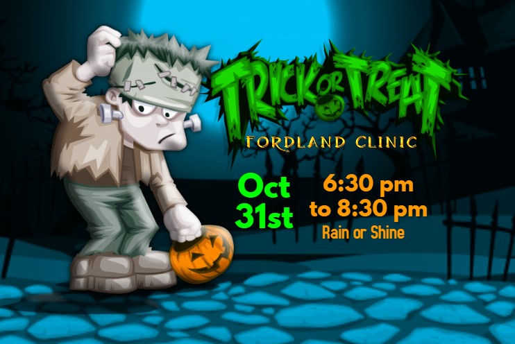 Trick or Treat Event Poster